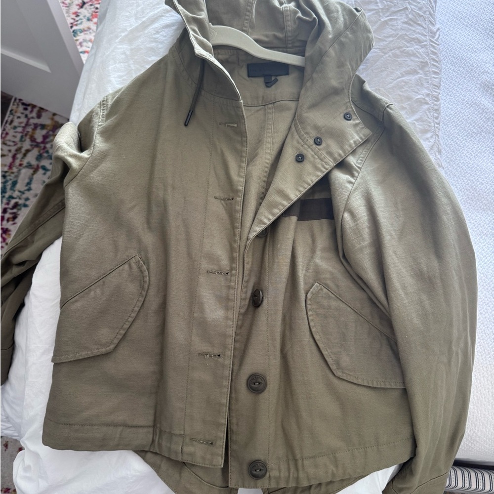 Rag & Bone Olive Green Casual Jacket - Picture 3 of 6